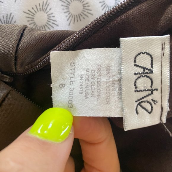 Cache Cocktail Dress - Size 8 - Picture 5 of 5